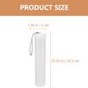 Operitacx 2Pcs Plastic Paint Brush Case, Extendable Paint Brush Holder With Carrying Lanyard, Storage Artist Storage Tube For es, Pens, ing Tools