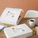 Avery Matte White Rectangle Labels, Sure Feed Technology, 3-1/3" x 4", 150 Matte White Printable Labels