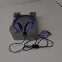 SOMIC G951S Purple Stereo Gaming Headset with Mic for PS4, PS5, Xbox One, PC, Phone, Detachable Cat Ear 3.5MM Noise Reduction Headphones Computer Gaming Headphone Self-Adjusting Gamer Headsets