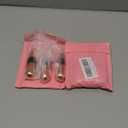 Wine Stoppers for Wine Bottles 6Pcs Vacuum Wine Bottle Stopper with Silicone Reusable Wine Corks, Leak proof Keep Fresh Suitable for Standard (Goldrose, 6 Pack)