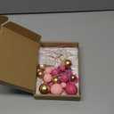 Hot Pink Girl Cake Topper Pink Butterfly Balls Boho Cake Decorations for Wedding Baby Shower Anniversary Girl Birthday Themed Party Supplies (Butterfly)