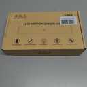 Alivation 38 LED Closet Lights, Under Cabinet Lighting Battery Operated Lights with Remote Wireless, 1500mah Battery Powered Lights, USB Rechargeable Motion Sensor Light Indoor, Dimmable 5 Pack (Cool White/ Natural White/ Warm White-5 Pack)