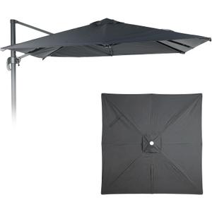 COWVIE Umbrella Canopy Replacement for 8 Ribs Patio Umbrella, Outdoor Table Parasol Replacement for Yard, Canopy Only