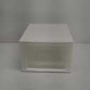 IRIS USA 17 Qt. Plastic Drawer Storage Organizer Stacking Drawers, 2-Pack, Stackable Unit with Sliding Drawer for Clothes Bedroom Kitchen Under Sink Pantry Craft Room Bathroom Dorm Office, White, Have small scrathes