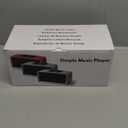 Simple Music Player for Dementia Alzheimer's Seniors, Easy-to-Use Audiobook Player for Elderly Parents, Large On/Off Button, Plug-and-Play, One-Touch Play, Loud Sound, 32GB TF Card, Gray