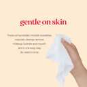 Face Wipes, Burt's Bees Facial Cleansing, Makeup Remover Towelettes, 3 in 1 Hydrating Micellar Cleanser with Coconut & Lotus Water, 90 Count 