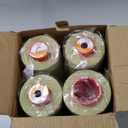 New brothread - 30 Options - 4 Large Cones of 5500Y (5000M) Each All Purpose Spun Polyester Thread 40S/2 (Tex27) for Serger, Overlock, Quilting, Piecing and Sewing - Kiwi