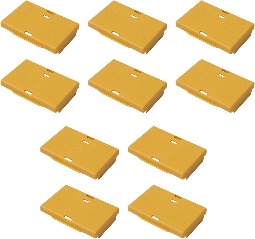 10x Camera Battery Protection Cover Sheath Compatible with Ca-Non Compatible with EOS 5D Mark II III 3 60D 7D EOS 550D 600D (Compatible with LP-E6)