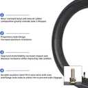 RUTU 3.75-19 3.50/4.00-19 (100/90-19) Motorcycle Inner Tubes Heavy Duty 110/90-19 Dirt Bike Inner Tube with TR4 Straight Valve Stem for M72 R71 R61 K750650 URAL MW DNEPR MT Tire 1 Pack