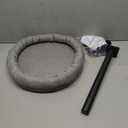 Cat Bed - with 360 Rotation & Adjustable Height - Soft & Comfortable - Indoor Cats Up to 40 lbs (Grey)