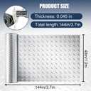 48"X144" Diamond Plate Aluminum Sheet for Wall Covering, Cargo Trailer