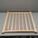 Solid Wood Freestanding Pet Gate, Nature Wood Dog Gates for Doorways The House, Pet Gate for Stairs, Freestanding Indoor Gate Safety Fence,16.9" Height-3 Panels