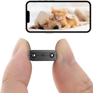 Spy Camera 1080P Indoor Hidden Camera Wireless, Mini Cameras, Home Security Cameras with Motion Detection, Night Vision, App Control SpyCam
