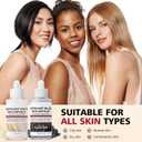 2PCS Rice Exfoliating Ampoule Set  Black & White Rice Brightening Duo for Glowing Skin | Gentle Peel + Pore Minimizing & Deep Hydration