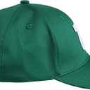 Saquon Barkley 26# Green Embroidered Baseball Cap Flat Brim Hat with Stitching for Sports Outdoor - Unisex (Green)
