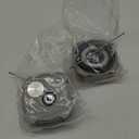 Locking Fuel Cap (2PCS), Compatible with 1996-2018 Freightliner Cascadia Columbia Century Coronado 1/4 Turn Lock Gas Cap, 3In Aluminum Diesel Fuel Tank Cap, W/Keys | 03-37017-002 0337017002 600149