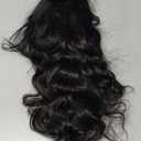 26 Inch 5x5 HD Lace Closure Wigs Human Hair Glueless Wigs Human Hair Pre Plucked Pre Cut Deep Wave Lace Front Wigs Human Hair Closure Wigs Human Hair 180% Density Natural Color