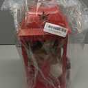 DECORKEY Christmas Decorations, 18 Metal Christmas Lantern with LED Candle and Floral Accents for Home Decor, Decorative Hanging Candle Holder Indoor Outdoor for Table Centerpieces, Porch, Patio