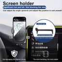 Car Phone Holder for Mazda CX-5 Auto Accessories [Only for 2021-2024 CX5] [Auto Lock Hands Free Cell Phone Mount Car fits for iPhone & All Smartphones]