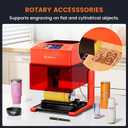 AlgoLaser 10W Smart Laser Engraver Machine, Class 1 Portable Laser Cutter with Built-in AlgoOS System, No Computer Required, Laser Engraving Machine for Metal, Wood, Acrylic, Leather.