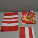 3 Pcs Circus Tent Decorations Carnival Circus Theme Party Decorations Carnival Tent Banner Striped Pennant for Clown Theme Birthday Party Classroom Supply