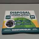 Sudstainables Garbage Disposal Cleaner Tablets 24-Pack - Sink Cleaner and Deodorizer, Disposal Cleaner and Deodorizer, Garbage Disposal Cleaner and Deodorizer Tablets - up to 1-year Supply