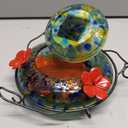 Nature's Way Bird Products GHF7 Hand Blown Illuminated Top Fill Hummingbird Feeder
