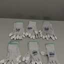 JDL Safety Gloves, Anti-Static ESD Work Gloves, Size M, 6 Pairs