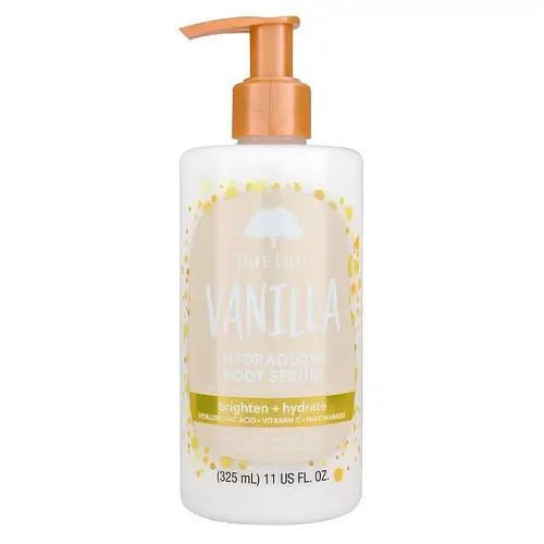 Tree Hut Vanilla Hydraglow Body Serum, Brighten & Hydrate, with Hyaluronic Acid, Vitamin C & Niaciamide, 11 Oz.