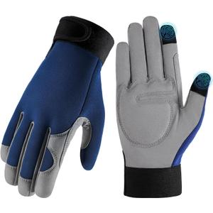 Gardening Gloves for Women & Men, Garden Gloves Thorn Proof with Touchscreen Fingers, Working Gloves for Weeding, Digging