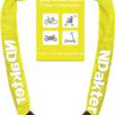 NDakter Bike Lock, 5 Digit Combination Heavy Duty Anti Theft Bicycle Chain Lock, 4.27Ft Long, High Security Resettable, Suitable for Bike, Scooter, Door, Gate, Fence-4/6mm Thick