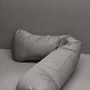 Weighted Body Pillow 6.5lbs - Weighted Pillow for Deeper Sleep (41" x 10") - Cooling Body Pillows for Adults, Full Body Pillow for Sleeping, Side Sleeper Body Pillow with Cover