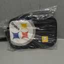 FOCO NFL Large Black Team Wordmark Crossbody Belt Bag Tote Bag Purse