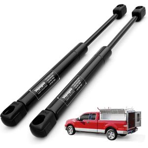 Vepagoo 18 inch 35Lb/156N Gas Struts Shocks Sping Camper Topper Shell are LEER Rear Window Truck Canopy Cap Cover Lift Support Cabinets Door Toolbox Lid Strut, 2 pcs (1 Pair)