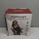 Momcozy Baby Carrier with Hip Seat, 2-in-1 Forward-Facing Carry for Long Walks, Detachable Hands-Free Infant Carrier up to 44lbs, All Seasons Toddler Carrier Fits Waist Sizes up to 45 Inches, Black