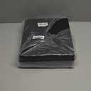 StorageWorks Black Storage Cubes, 11-inch Leather Bins with Handle, Cube Organizer Baskets for Shelves and Closet, Collapsible Storage Bins, 4-Pack