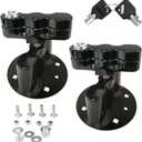 Upgraded RX-LOX-PM Pack Mount Lock 2 Pack with Same Keys - Fits for rotopax Locking Mount - Single Key Convenience! (2 Pack)