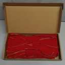 Satenwie 3 Packs Red Christmas Bows Large Velvet Bow for Wreaths, Tree, Outside Decorating, Outdoor (12 * 14 inch)