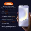 UniqueMe [2+2 Pack for Samsung Galaxy S24 Screen Protector, [Hardness of Diamonds] Tempered Glass and Camera Lens Protector [Upgraded Anti-Explosion] Fingerprint Unlock Screen Cover