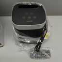 Small Portable Space Heater for Indoor Use - VOCRS 1500W PTC Electric Heater with Thermostat, Remote Control, 12H Timer, Eco and Fan Mode, Rapid and Safe Heating for Bedroom, Office