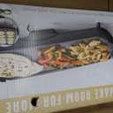 GreenLife 20” Extra Large Electric Griddle, Non-Toxic PFAS & PFOA-Free Ceramic Nonstick, Temperature Control, Quick Even Heating, Removable Drip Tray, Pancakes, Eggs, Sausage, Easy Clean, Black