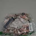 SimpleFun Women's Boho Tops Floral V Neck Short Sleeve Summer Blouse Shirts (Beige, S)