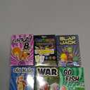 Regal Games Card Games for Kids - Go Fish, Crazy 8's, Old Maid, Slap Jack, Garbage Monsters, War - Simple & Fun Classic Family Table Game Sets (6 x 6)