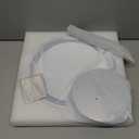 Makeup Mirror with Lights, 1x/20x 360 Rotation Vanity Mirror, Brightness Adjustable Lighted Makeup Mirror with Magnification, 5000 mAh Rechargeable Double Sided Mirror with 3 Colors, Gift for Women (Chrome)