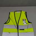 PACIFIC PPE Children's High Visibility Vest, Kids Reflective Safety Traffic Vest for Running Kindergarten Preschool Children, Yellow, XX-Small