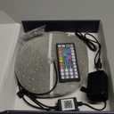 Zoegi 200ft Outdoor LED Strip Lights Waterproof, Music Sync RGB IP68 Outside Led Light Strips Waterproof with App and Remote, Exterior Led Rope Lights for Deck, Balcony, Roof, Garden, Pool