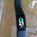 Fitbit Charge 6 Fitness Tracker with Google apps, Heart Rate on Exercise Equipment, 6-Months Premium Membership Included, GPS, Health Tools and More, Obsidian/Black, One Size (S & L Bands Included)