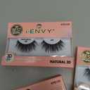 iEnvy Natural Eyelashes Lightweight False Lashes Multiangle and Volume 3D Natural Strip Lashes (3 Pack)