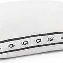 UGG Standard/Queen Bed Pillow – Gusseted Down Alternative Pillow, Medium Firm Sleeping Pillows, Premium Luxury Home Decor Hypoallergenic Pillow for Queen Bed, White (Devon)