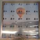 3x3 Picture Frame for Tabletop, 3 x 3 Square Photo Frame with Shatter Resistant Plexiglass, Sturdy 3 by 3 Poster Frame, Rustic Brown